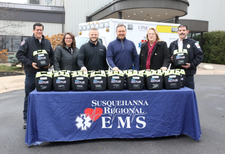 First Quality donates 100 AEDs to  Susquehanna Health Foundation, UPMC